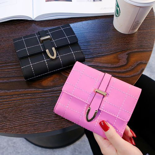 Модерен дамски портфейл в три цвята от еко кожа