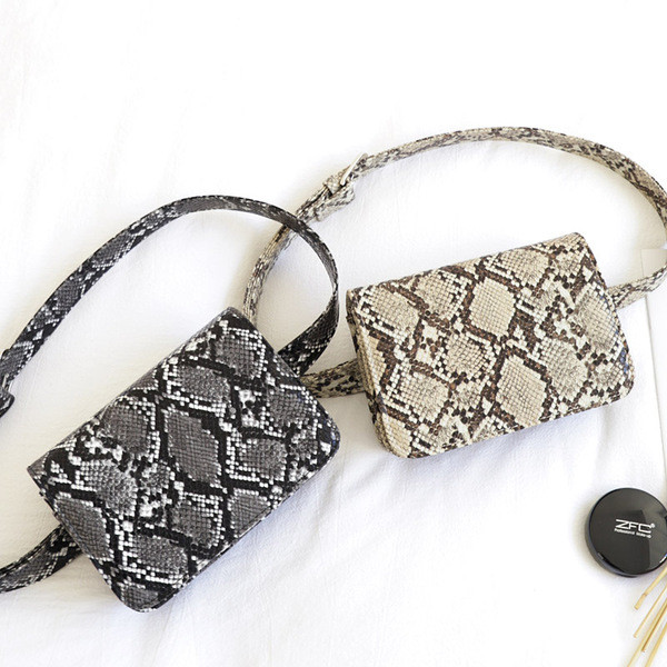 ХИТ Модерна дамска чанта подходяща за кръста и за рамо в два цвята 