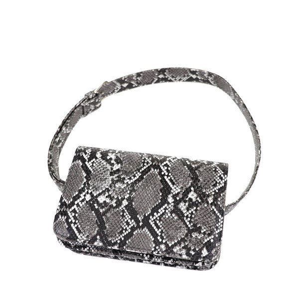 ХИТ Модерна дамска чанта подходяща за кръста и за рамо в два цвята 