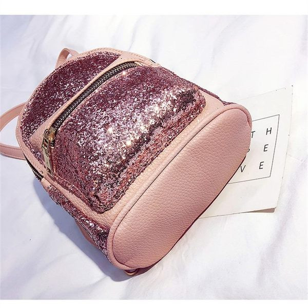 Дамска раница с пайети в няколко цвята