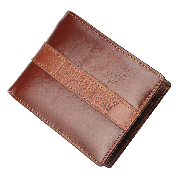 Ежедневен мъжки портфейл в кафяв цвят - няколко модела