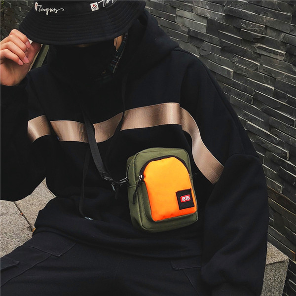 Модерна малка чанта за мъже и жени в три цвята