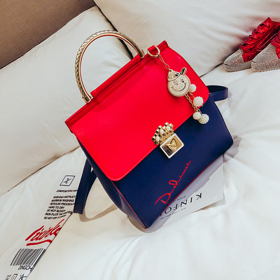 Rucsac elegant de dama cu accesoriu in mai multe culori