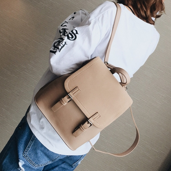 Дамска стилна раница в четири цвята