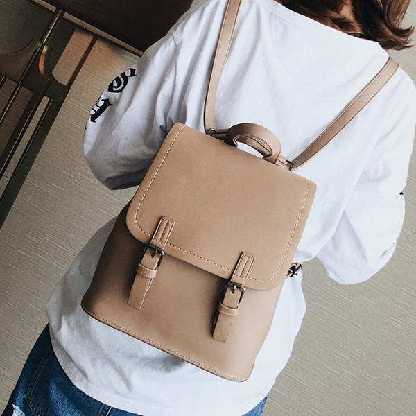 Дамска стилна раница в четири цвята