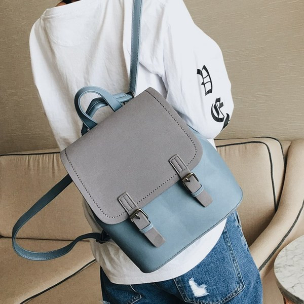 Дамска стилна раница в четири цвята