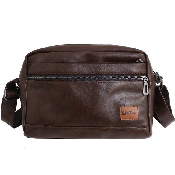 Мъжка ежедневна чанта от еко кожа в три цвята