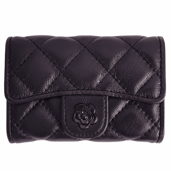 Κυρίες κομψό πορτοφόλι σε τρία χρώματα με μεταλλική διακόσμηση