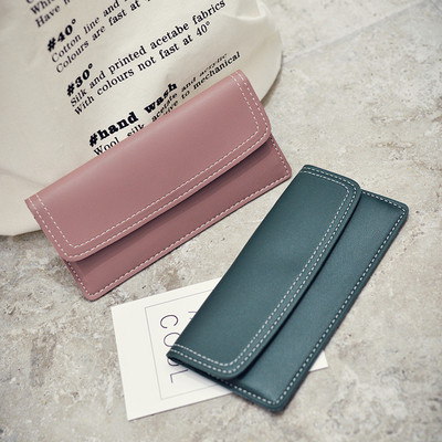 Дамски ежедневен портфейл в няколко цвята от еко кожа