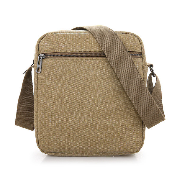 Μοντέρνα τσάντα ανδρών με έμβλημα τεσσάρων χρωμάτων