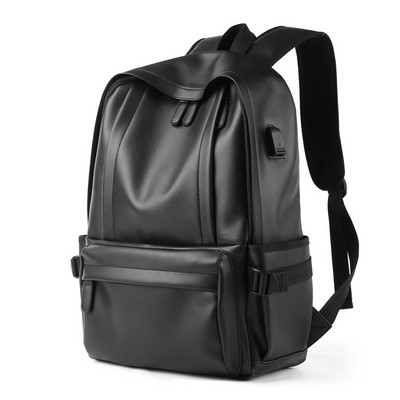 Rucsac modern barbatesc din piele ecologica patru modele