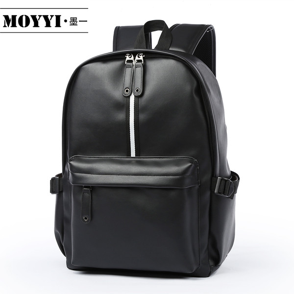 Μοντέρνο δερμάτινο σακίδιο ανδρών με τέσσερα μοντέλα