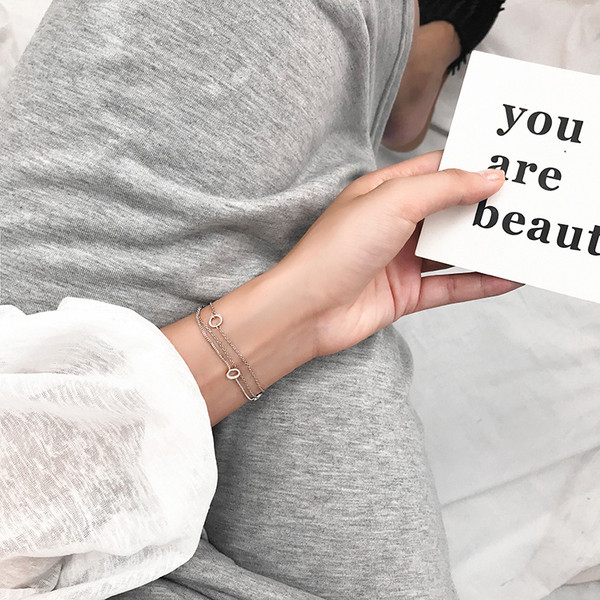 Ασημένιο βραχιόλι γυναικείου ασημένιο