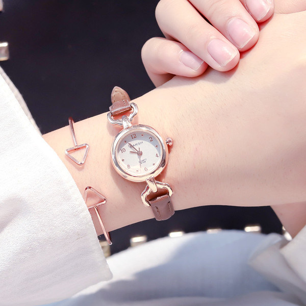 Ceas elegant de dama cu bratara in cinci culori