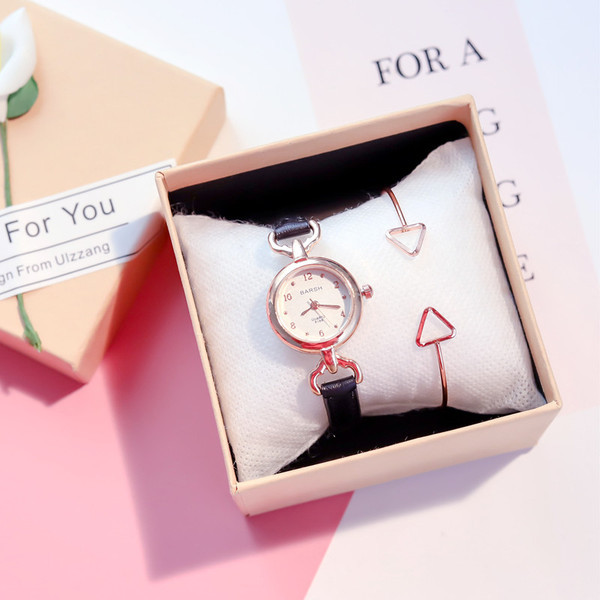 Ceas elegant de dama cu bratara in cinci culori