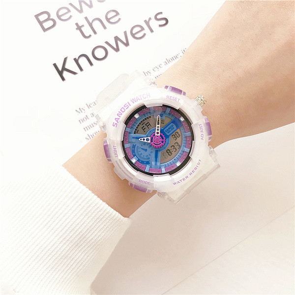 Ceas modern potrivit pentru bărbați și femei în cinci culori