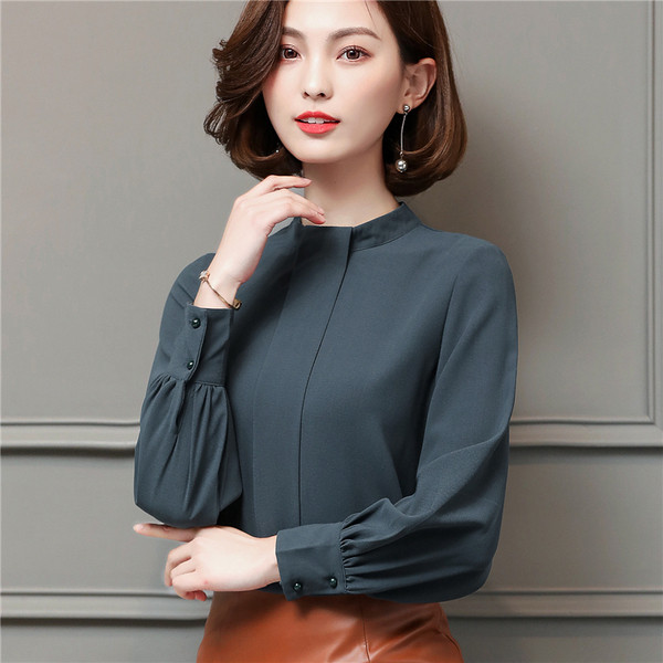 ΝΕΟ κομψό γυναικείο πουκάμισο χωρίς κουμπιά σε διαφορετικά χρώματα