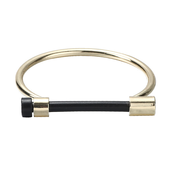 Κυρίες μοντέρνο βραχιόλι σε ασημί και χρυσό χρώμα