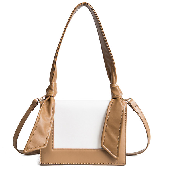Geanta de dama actuala din piele ecologica cu manere scurte si lungi in trei culori