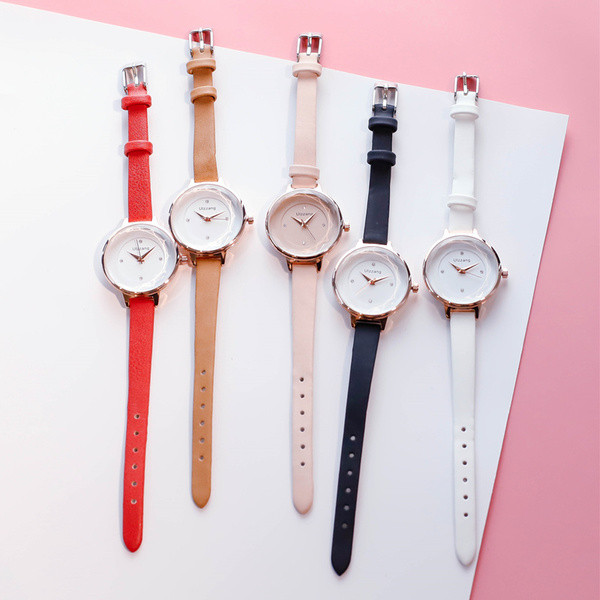 Ceas elegant de dama cu bratara in mai multe culori