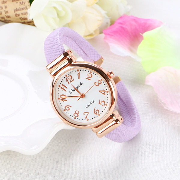 Női vízálló karkötő karóra több színben