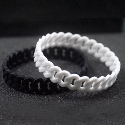 Brățară casual bărbătească tricotată în două culori