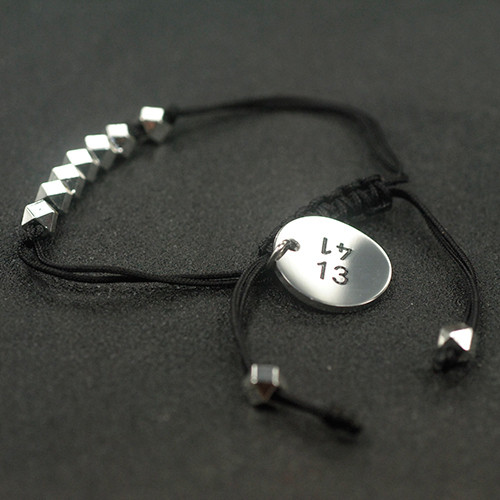 Brățară pentru bărbați de zi cu zi cu element metalic