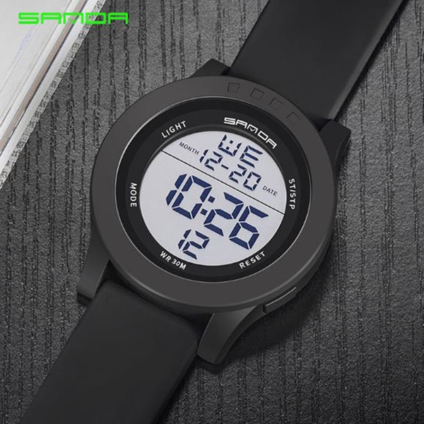 Ceas sport pentru bărbați, rezistent la apă, în trei culori