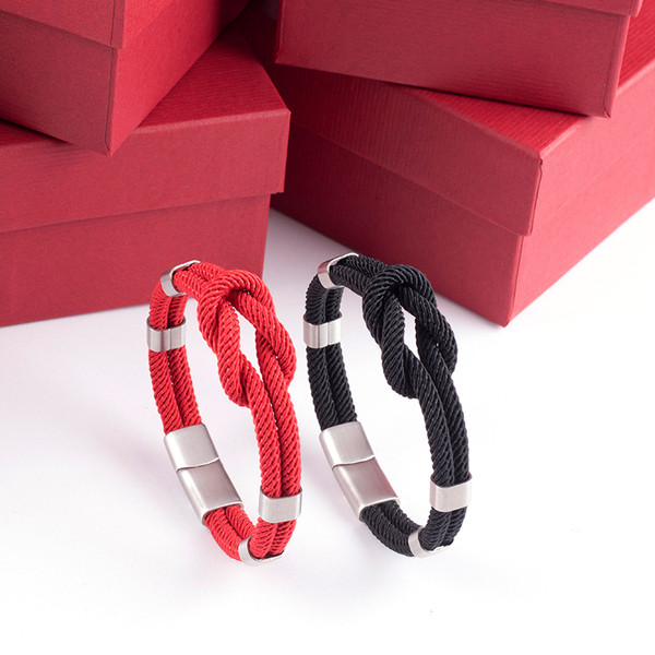 Μοντέρνο ανδρικό βραχιόλι σε δύο χρώματα