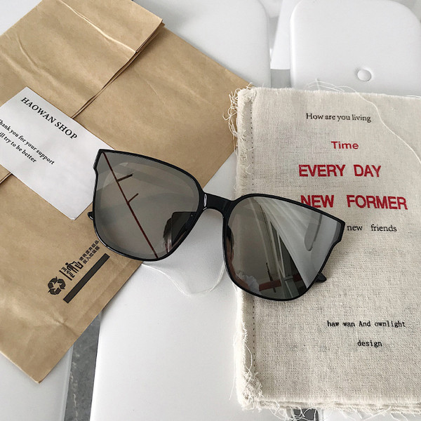 Γυαλιά ηλίου των νέων γυναικών σε πέντε χρώματα