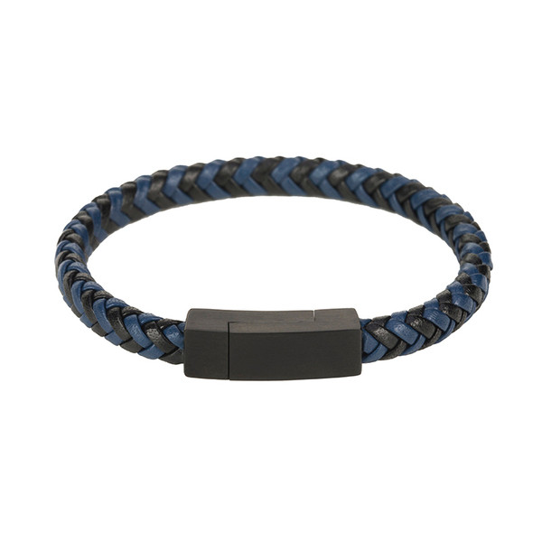 Bratara barbateasca simpla din piele ecologica