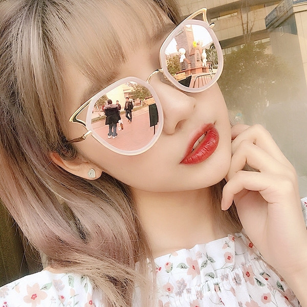 Ochelari de soare de damă cu oglindă