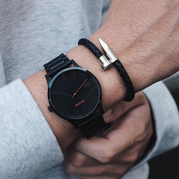 Ανδρικό βραχιόλι σε δύο χρώματα