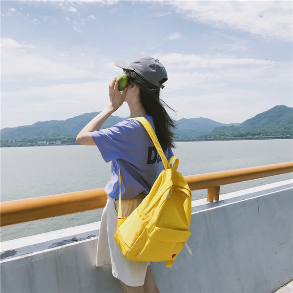 Rucsac de femei la zi, în două culori