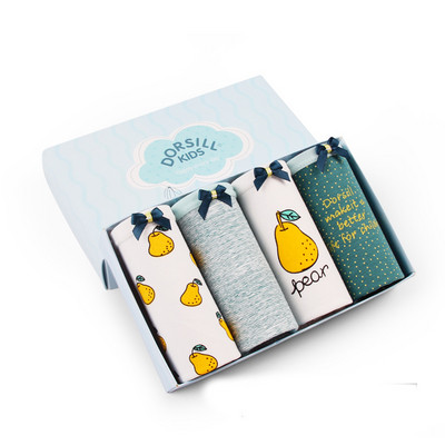 Set de patru lenjerie intima copii pentru fete in mai multe culori