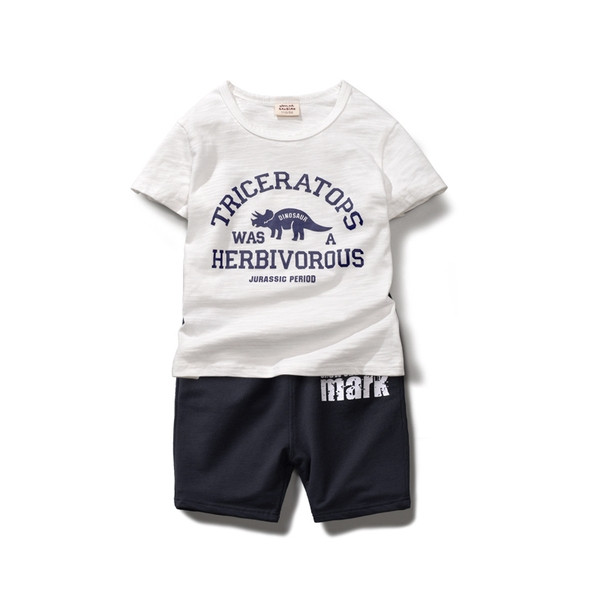Περιστασιακά σορτς για αγόρια με επιγραφή
