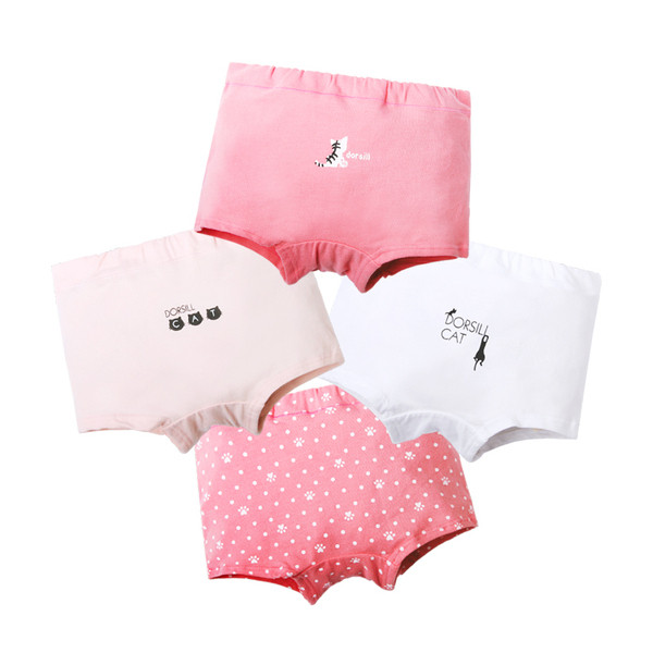 Napi gyermek fehérnemű lányoknak - négy darabból álló készlet