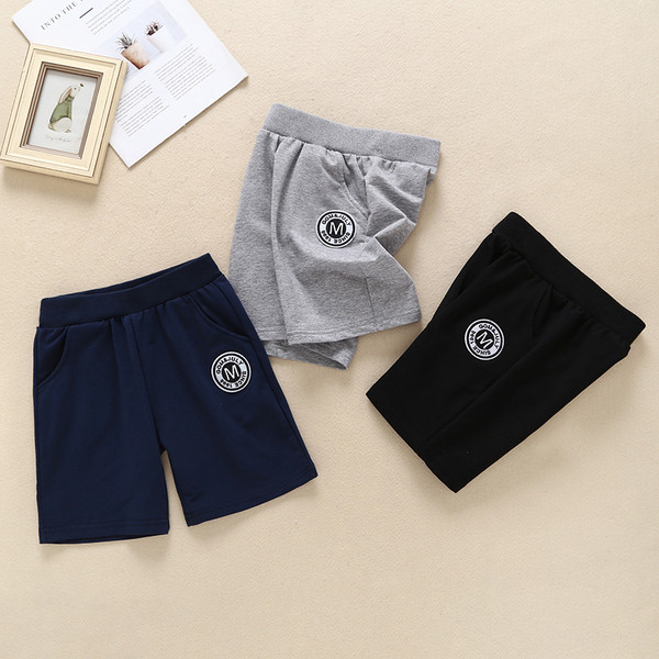 Καθημερινά μικρά παιδικά παντελόνια για αγόρια σε τρία χρώματα