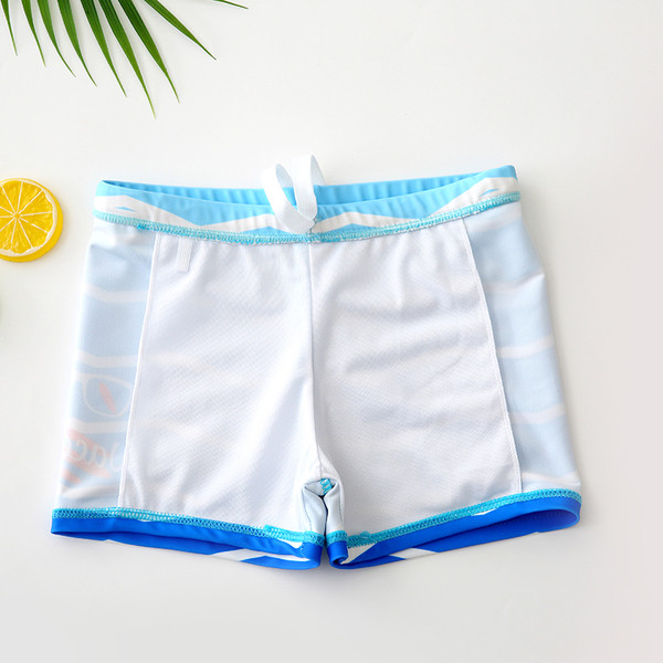 Modern gyerek fürdőruha fiúknak két színben két részben