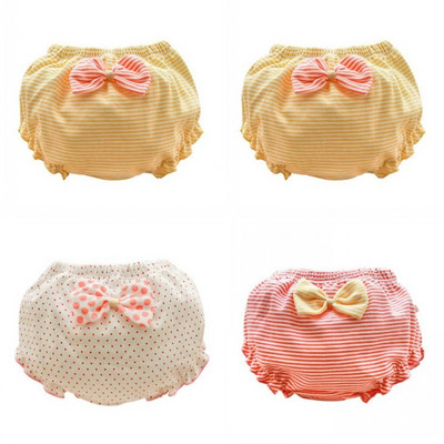 Μοντέρνα παιδικά εσώρουχα για κορίτσια με κορδέλα - ένα σύνολο τεσσάρων κομματιών