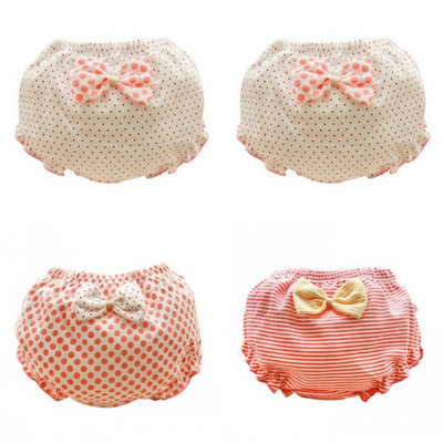 Μοντέρνα παιδικά εσώρουχα για κορίτσια με κορδέλα - ένα σύνολο τεσσάρων κομματιών