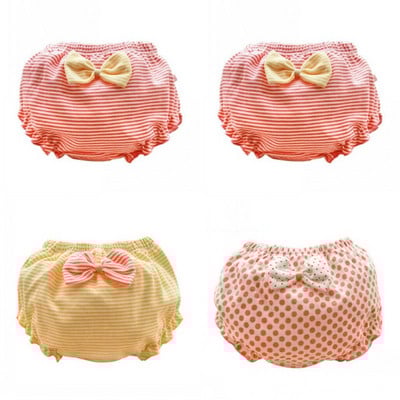 Μοντέρνα παιδικά εσώρουχα για κορίτσια με κορδέλα - ένα σύνολο τεσσάρων κομματιών