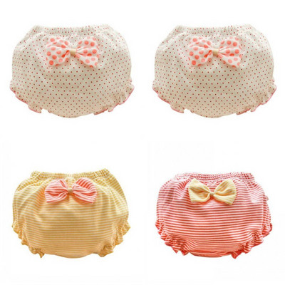 Μοντέρνα παιδικά εσώρουχα για κορίτσια με κορδέλα - ένα σύνολο τεσσάρων κομματιών