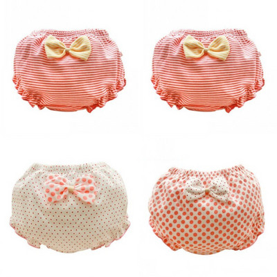 Μοντέρνα παιδικά εσώρουχα για κορίτσια με κορδέλα - ένα σύνολο τεσσάρων κομματιών