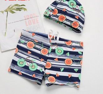 Costume de baie pentru copii moderne pentru baieti in doua culori