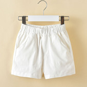 Alkalmi gyerek rövidnadrág gumírozott derékkal, többféle színben