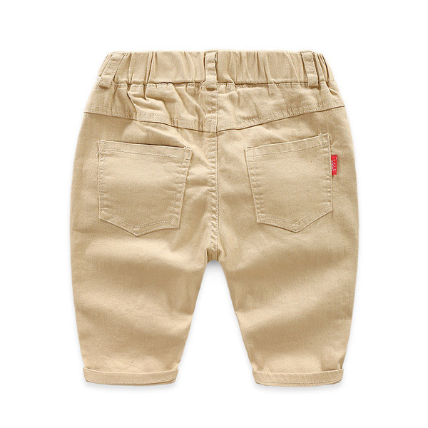 Къси детски панталони в два цвята с надпис