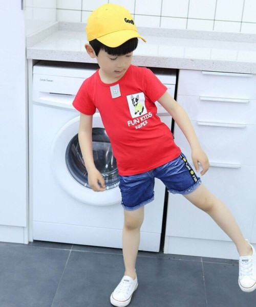 Pantaloni scurți pentru copii cu margine pentru băieți