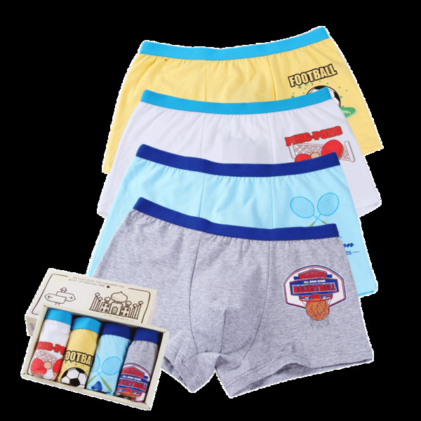 Gyermek boxerek alkalmazással - négy darabból álló készlet