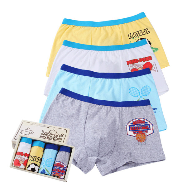 Gyermek boxerek alkalmazással - négy darabból álló készlet